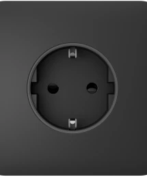 Центральная панель для встроенной розетки Ajax СenterCover (basic) Graphite (89090.162.GP)