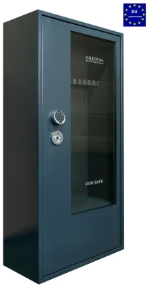 Сейф для зброї Griffon GG.840.E EM DARK GREY