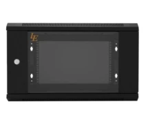 Шкаф настенный Adtek DE-19" 18U-600-600 черный (DE-18U-600-600-B)