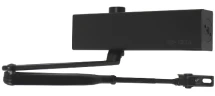 Доводчик дверной Cisa C1610.03.0.90 Professional Plus2 BC STD до 80 кг FIRE черный (37912)