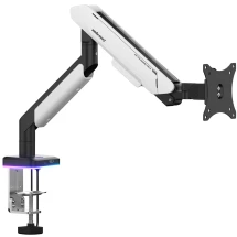 Настільне кріплення для монітора Anda Seat Stealth Pro II RGB 17’’-42’’ White (AD-W-A9X-1S-BW)