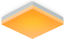 Дополнительный умный модульный потолочный светильник Nanoleaf Skylight Expansion Pack — 1 шт., Apple Homekit (NF083E00-1SL)
