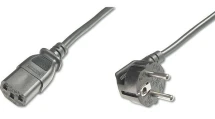 Кабель питания Digitus Schuko90/M - C13/F 5.0 м Black (AK-440100-050-S)