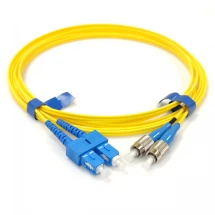 Патчкорд оптический CMS SC/UPC-FC/UPC SM Duplex Slim 1 м (UPC-1SCFC(SM)D(ON)S)