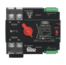 Автомат введення резерву TOMZN TOQ7e-100/2P (100A, 2P) під DIN-рейку з Wi-Fi (51-00119)