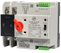 Автоматичний перемикач Kraft KRF-ATS100A/2p (2P, 400V, 100A) (51-00100)