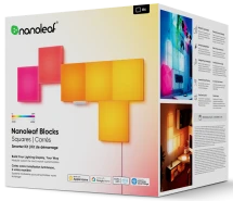 Умные световые панели Nanoleaf Blocks Squares Smarter Kit с поддержкой HomeKit и Matter - 6 шт. (N8100K02-6BS)