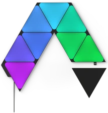 Розумна система освітлення Nanoleaf Shapes Ultra Black Triangles Starter Kit, Apple Homekit - 9 шт. (NL47-0102TW-9PK)