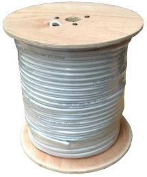 Кабель комбинированный Eurosat RG-59 + 2х0.5мм, Мідь, In