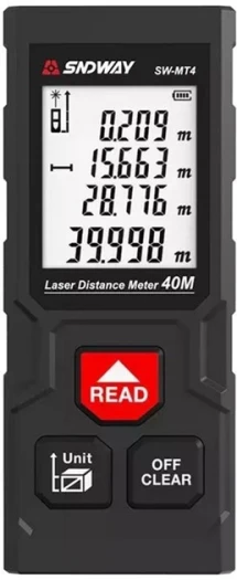 Лазерный дальномер Sndway SW-MT4 40 м