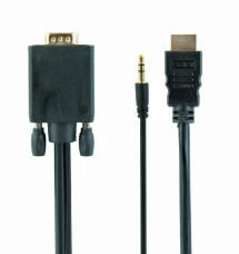 Адаптер Cablexpert HDMI to VGA 1.8 м (A-HDMI-VGA-03-6)