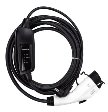 Зарядное устройство для электромобиля Duosida Type 1 - Schuko (220В), 16A, 3.6кВт, 1-фазний, 5м (EV200269)