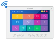 Видеодомофон Samson SM-7FHD-AW White