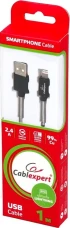Кабель Cablexpert Lightning Premium 1 м (CCPB-L-USB-06BK) фото 7