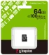 Карта пам'яті Kingston MicroSDXC 64GB UHS-I Class 10 (SDCS3/64GBSP) фото 7
