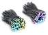 Гірлянда Twinkly Smart LED Pro Strings RGBW 250 подвійна лінія, AWG22, IP65 чорна (TWP-S-CA-2X125SPP-B) фото 7