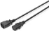 Кабель живлення Digitus C14-C13 M/F 1.2м Black (AK-440201-012-S) фото 5