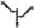 Кронштейн для 2 моніторів Gembird MA-DA2P-02 17"- 32" фото 10