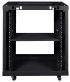 Шкаф напольный NVC NVC-12U/600x450x640 Black (25-00071) фото 17