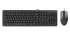 Комплект проволочной клавиатура + мышь A4Tech KK-3330S Black фото 5