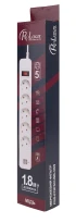 Мережевий фільтр ProLogix PRS-075P5CUSB-18W 5/1.8m, 2xUSB White фото 7
