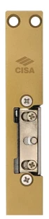 Електромеханічна защіпка Cisa 15001-06 НЗ-AЕ + зворотня планка латунь (35245) фото 17