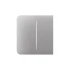 Бічна кнопка для двоклавішного вимикача Ajax SideButton (2-gang) Fog (46021.143.FG) фото 3