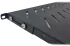 Полка стационарная E-server 1U 19" 420х650 мм черная (PS-1U-650-B-E) фото 11