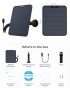 Сонячна панель Reolink Solar Panel 2 Black фото 7