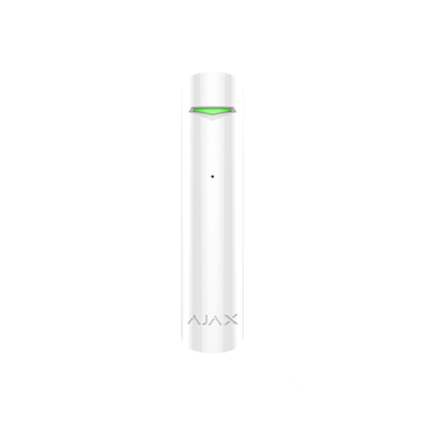 Бездротовий датчик розбиття скла Ajax GlassProtect White